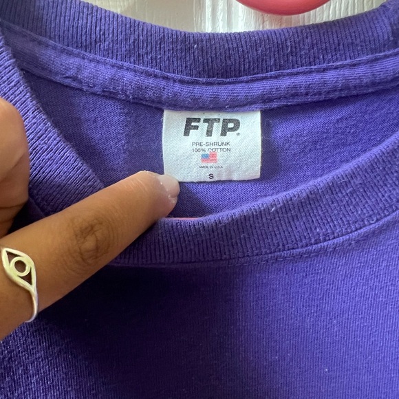 FTP purple graphic tee - Picture 3 of 3